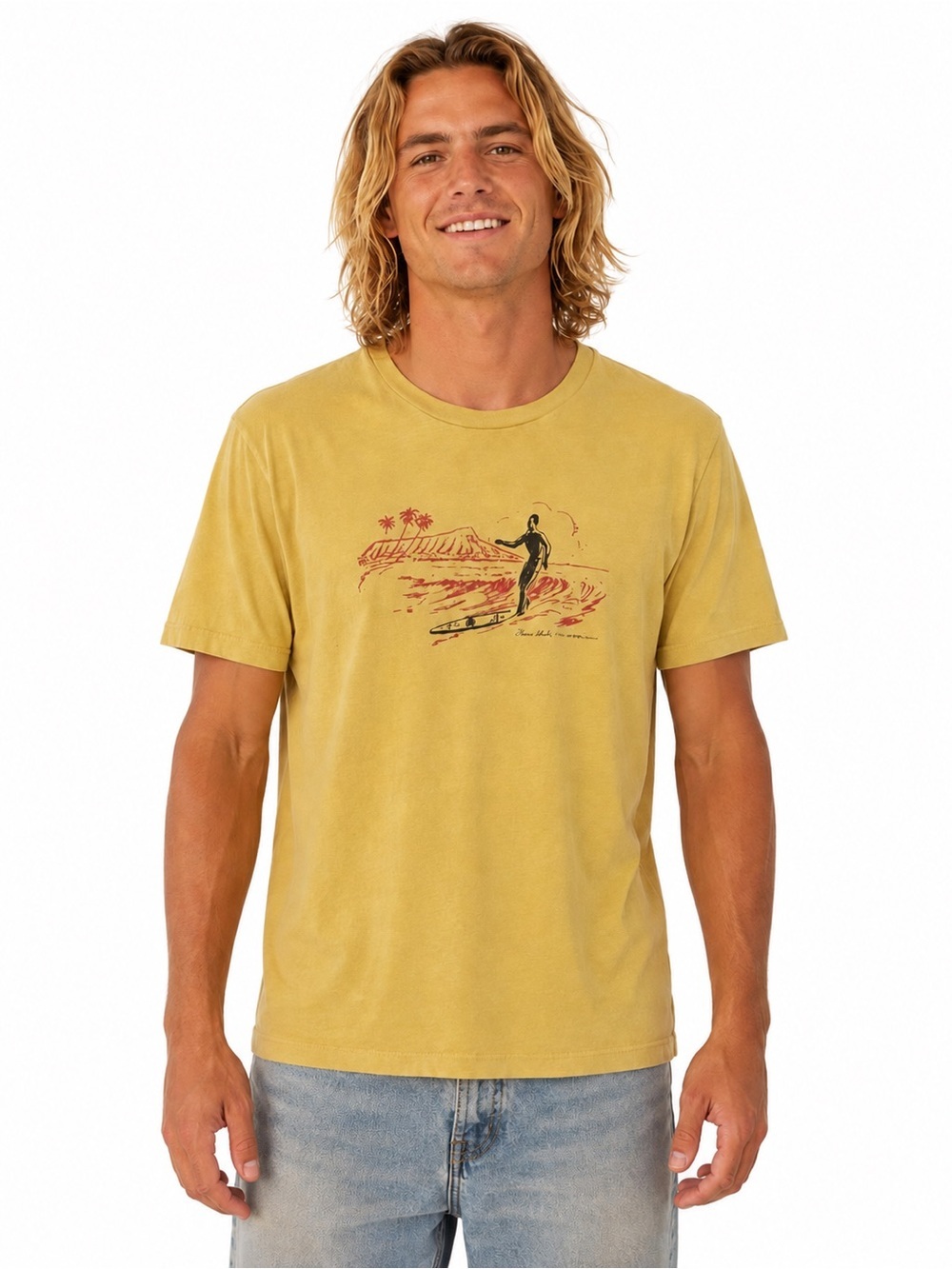 Outerknown Limited Tom Blake Surf Graphic T-Shirt | Medium